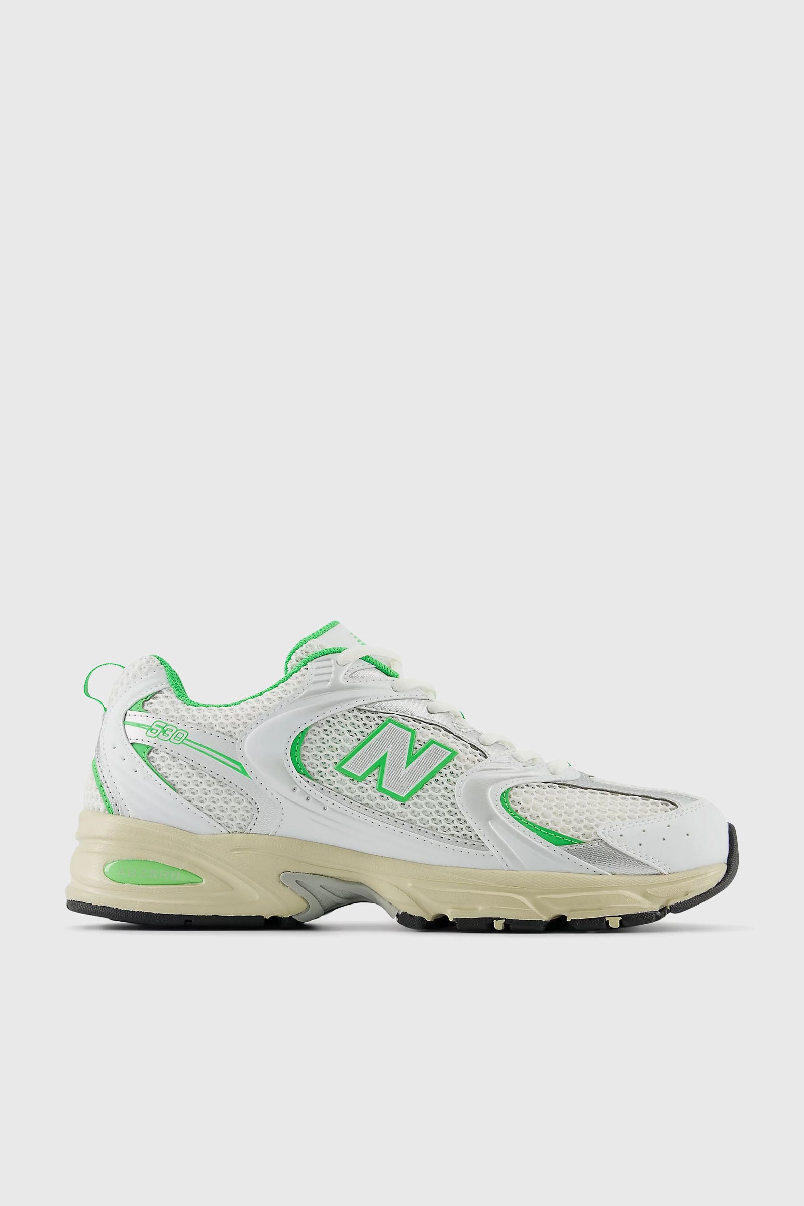 New Balance Sneaker 530 Synthetic White/Green - 1