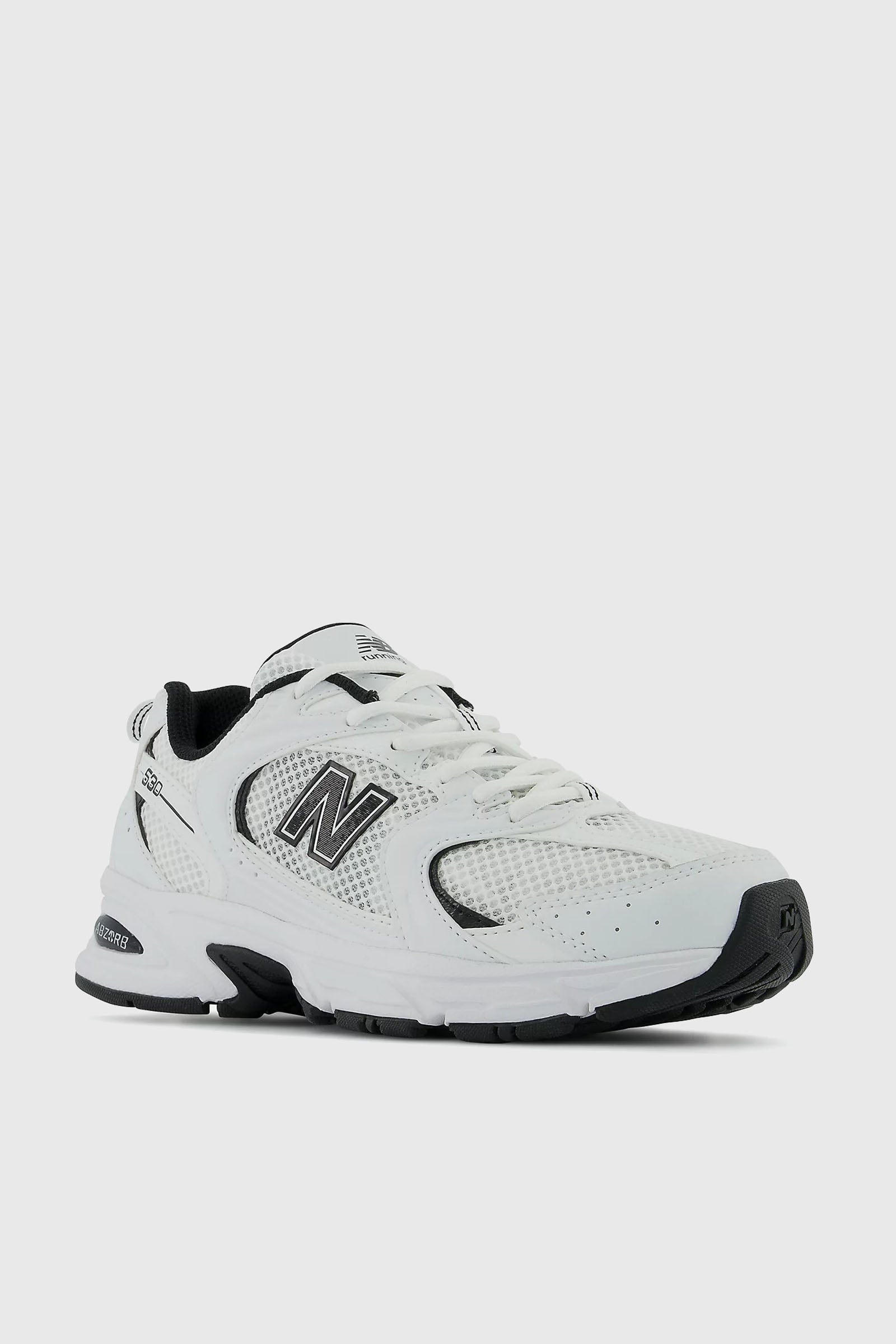 New Balance 530 Synthetic White Sneaker - 2