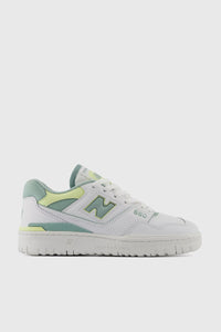 New Balance Sneakers 550 White/Green Leather new balance