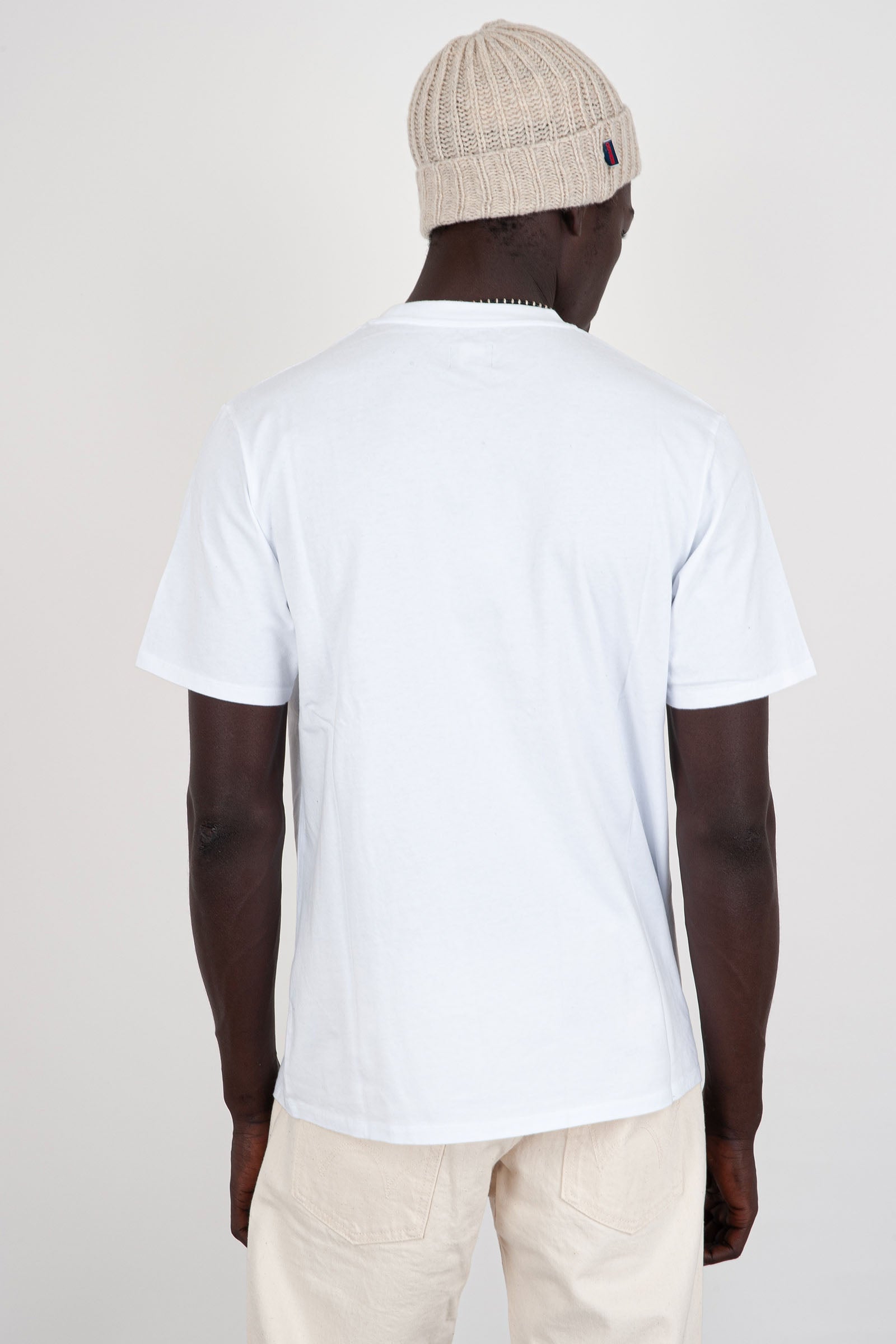 T-Shirt Japanese Sun Bianco Uomo - 4