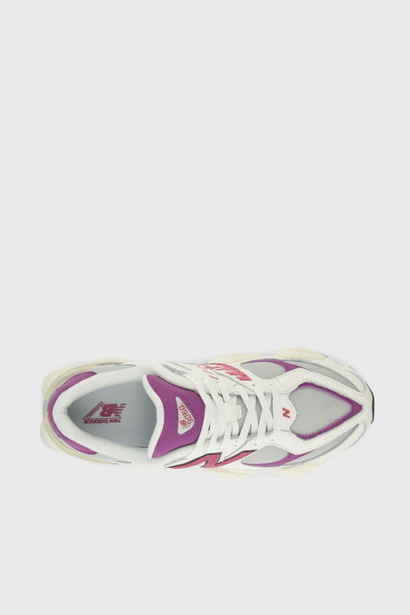 New Balance Sneakers 9060 Synthetic White/Purple - 4