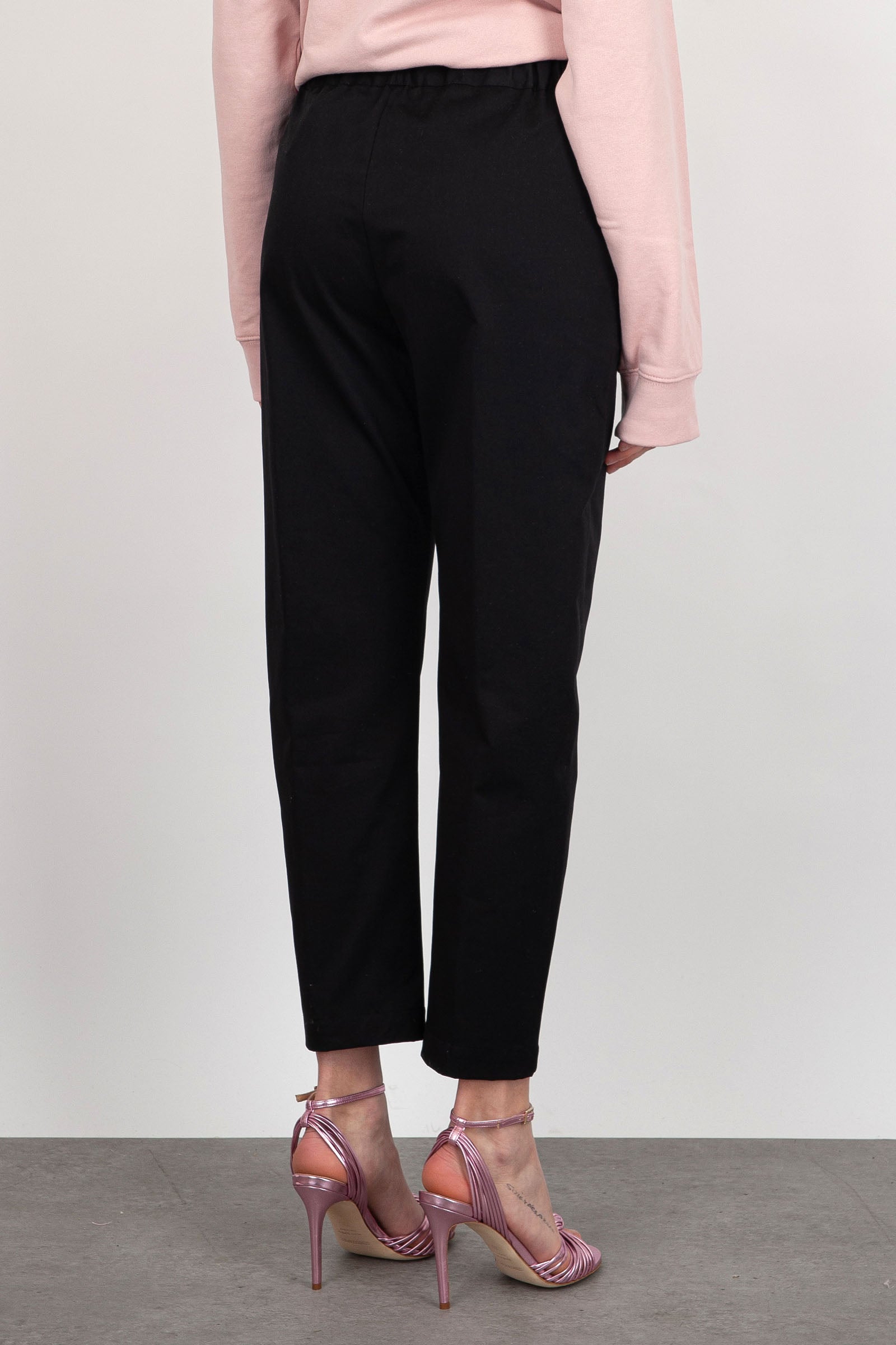 Semicouture Buddy Cotton Trousers in Black - 3