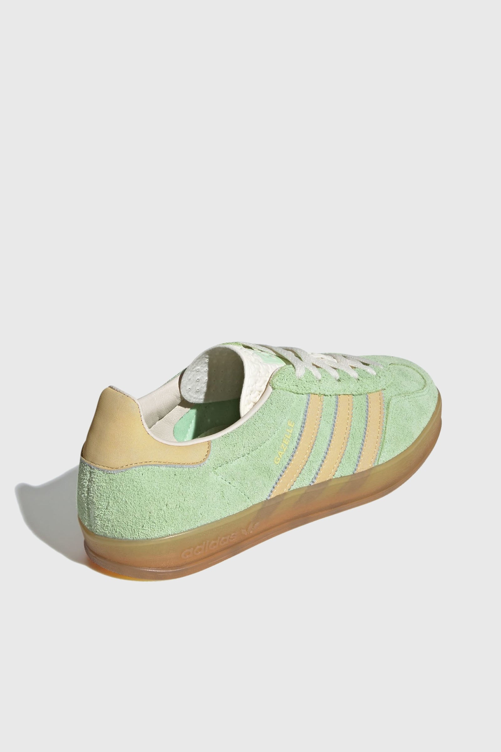 Adidas Originals Sneaker Gazelle Indoor W Light Green Synthetic - 3