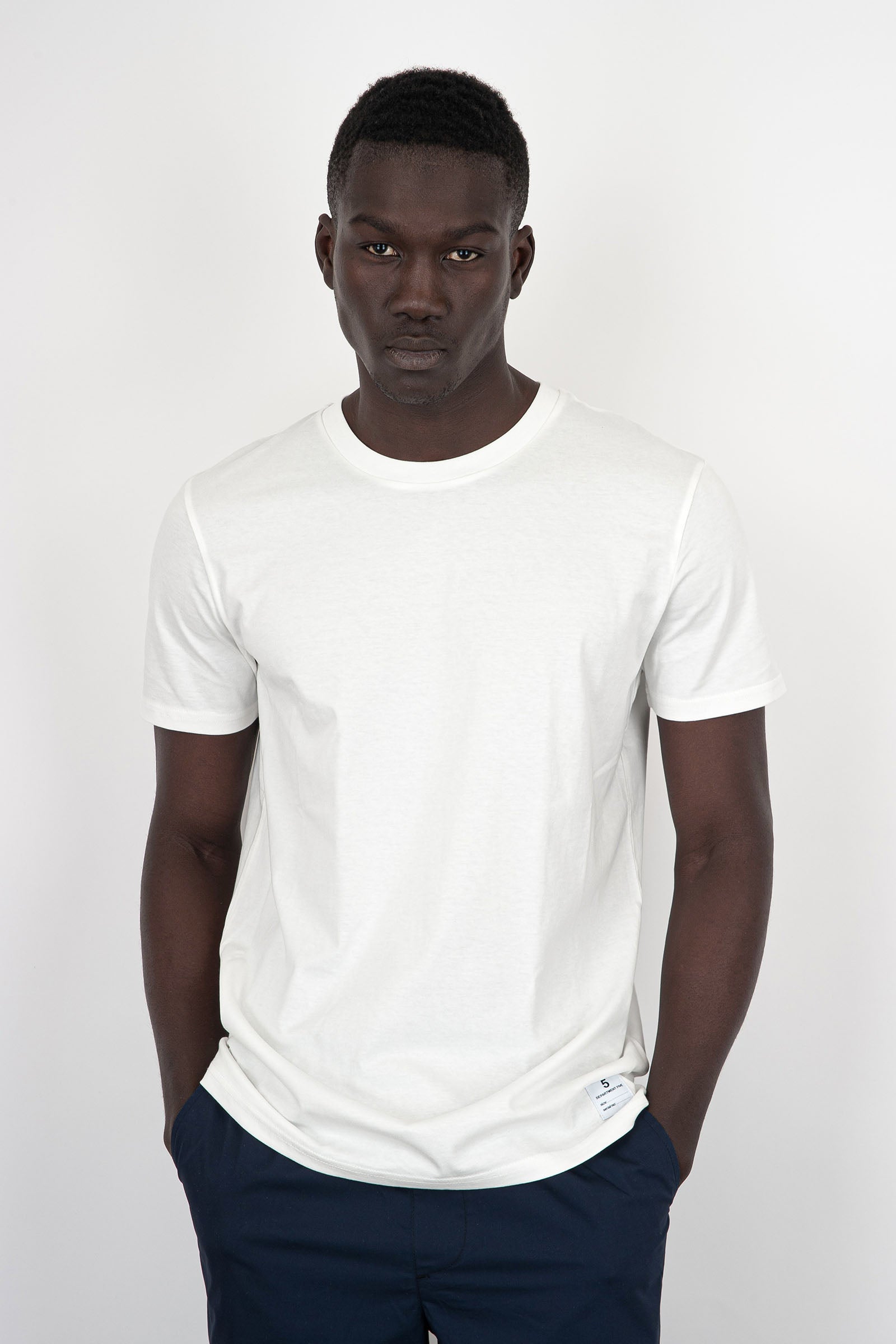 Department Five Cesar Cotton White T-Shirt - 1