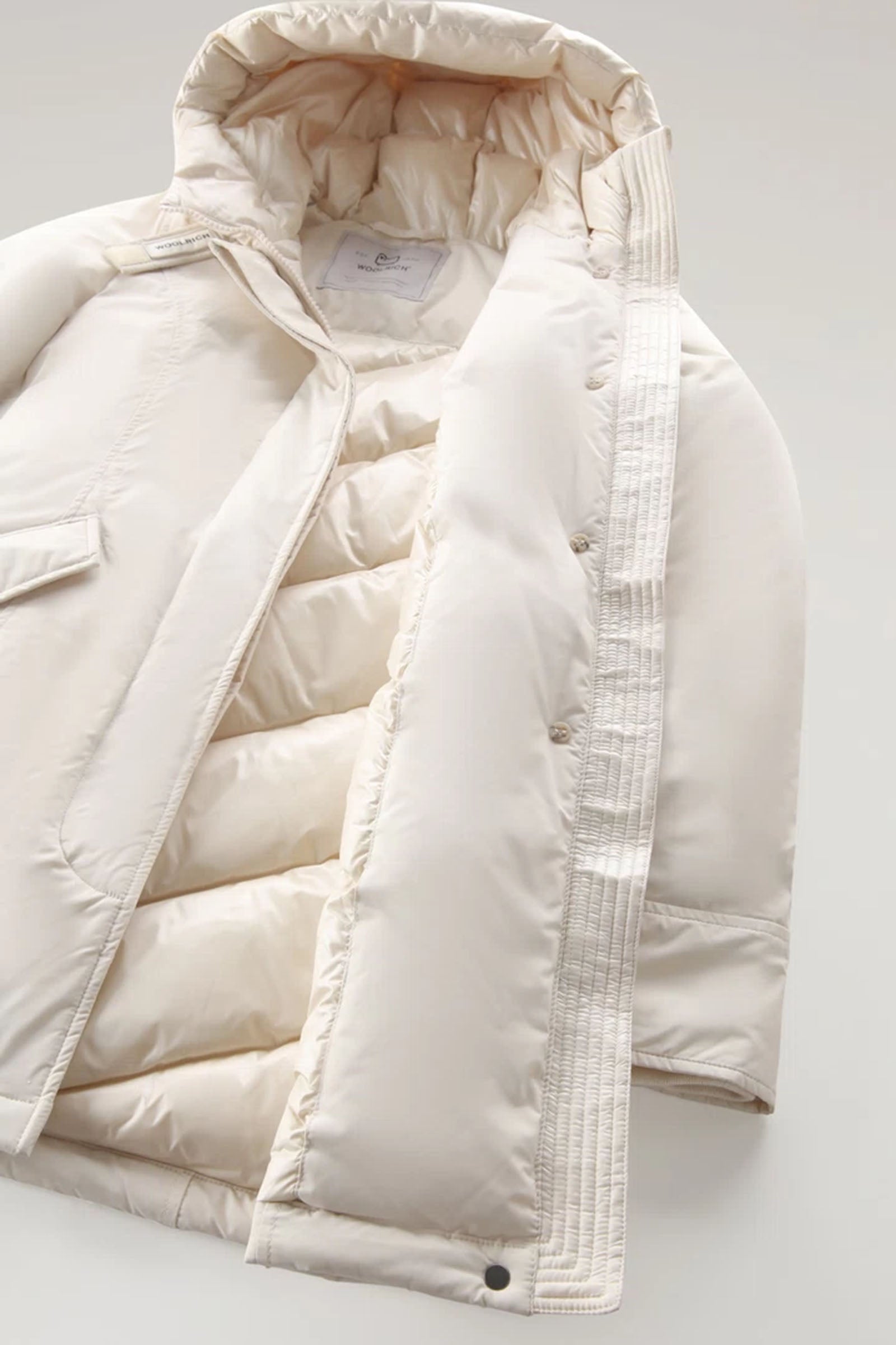 Woolrich Arctic Parka Luxury Bianco Donna - 7