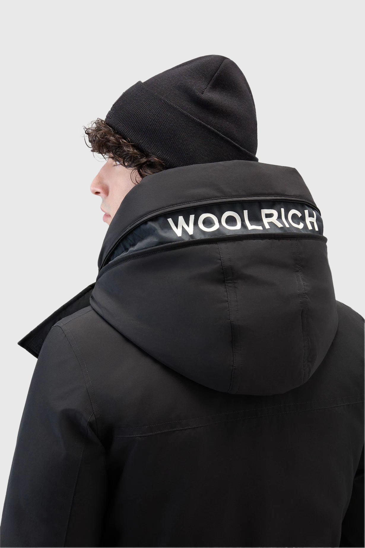 Woolrich Arctic Parka Evolution Ramar Cloth Nero in Piumino d'Anatra - 2