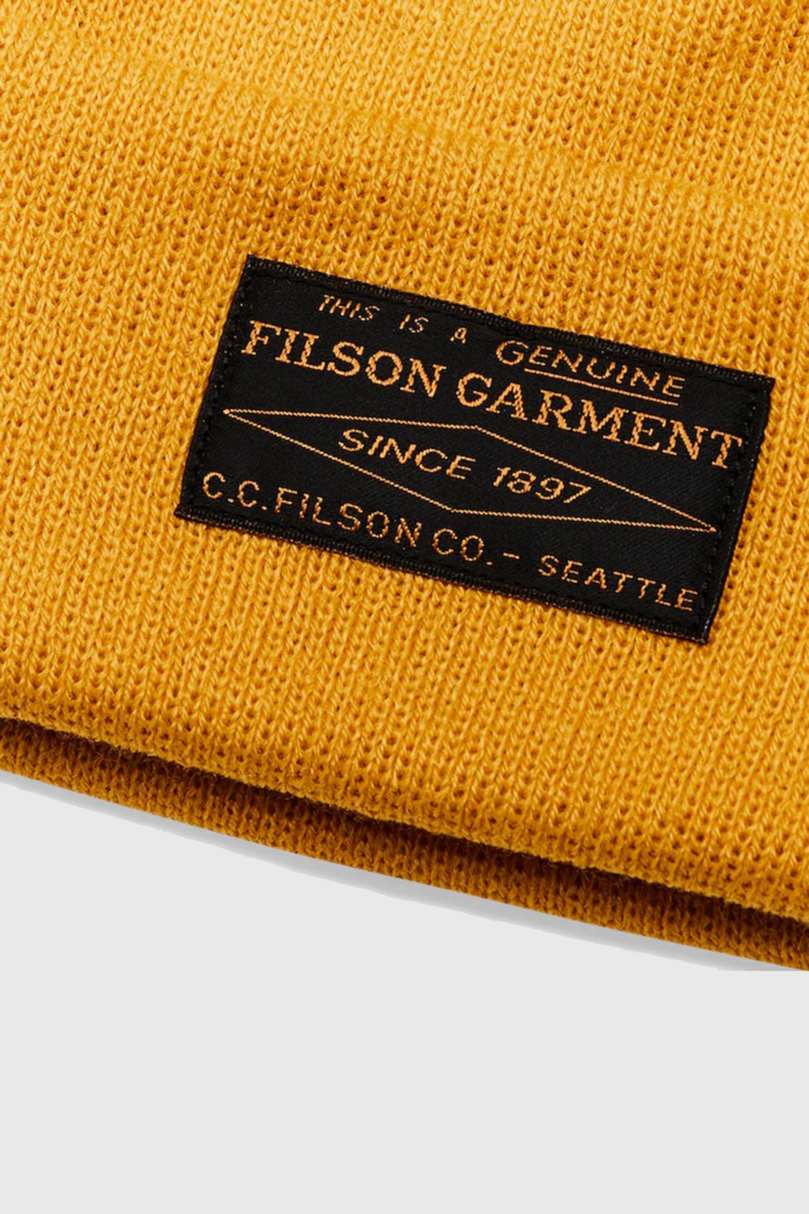 Filson Ballard Watch Cap Yellow Synthetic - 2
