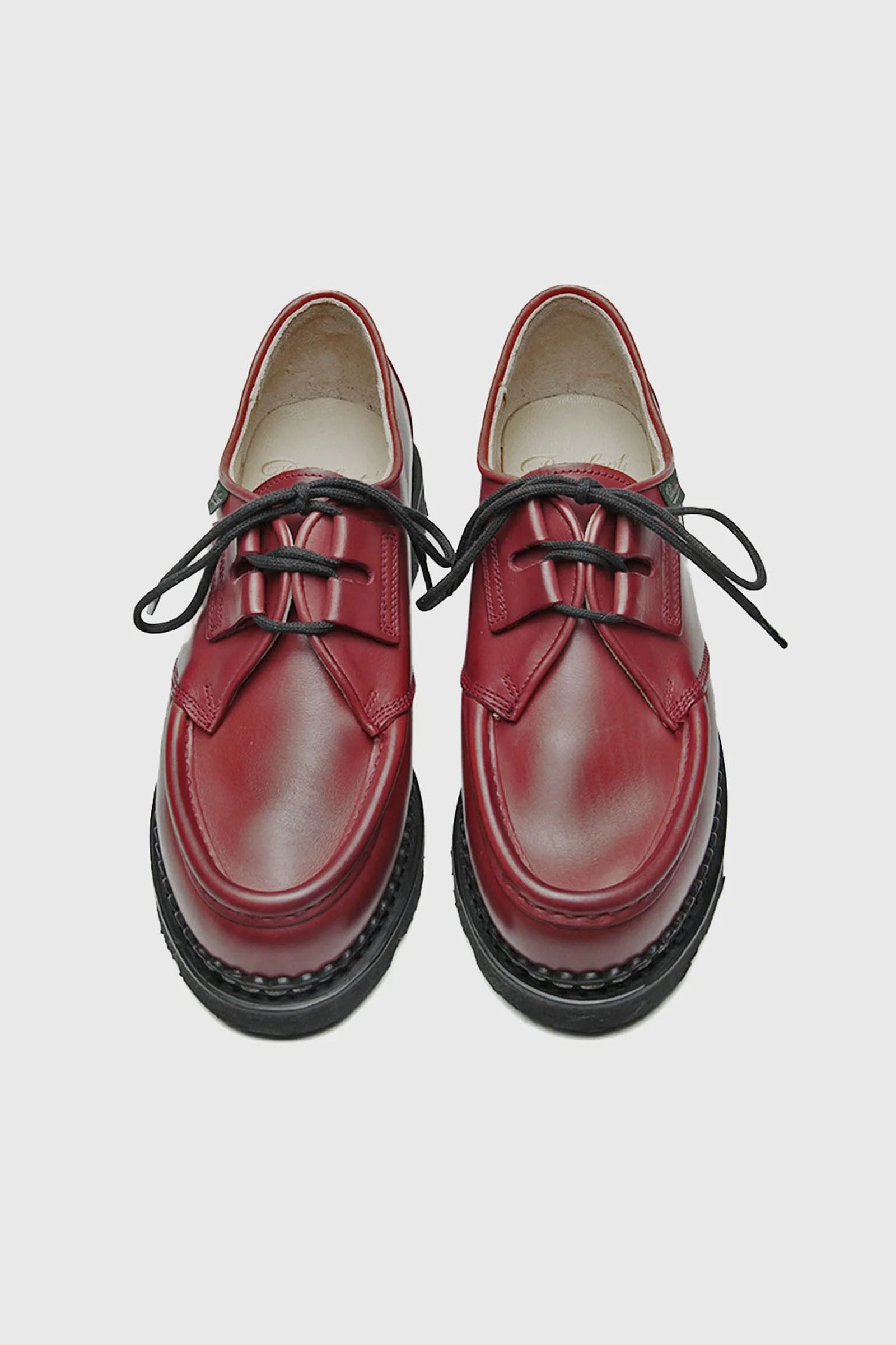 Beaubourg Lisse Rouge Derby Shoes - 4