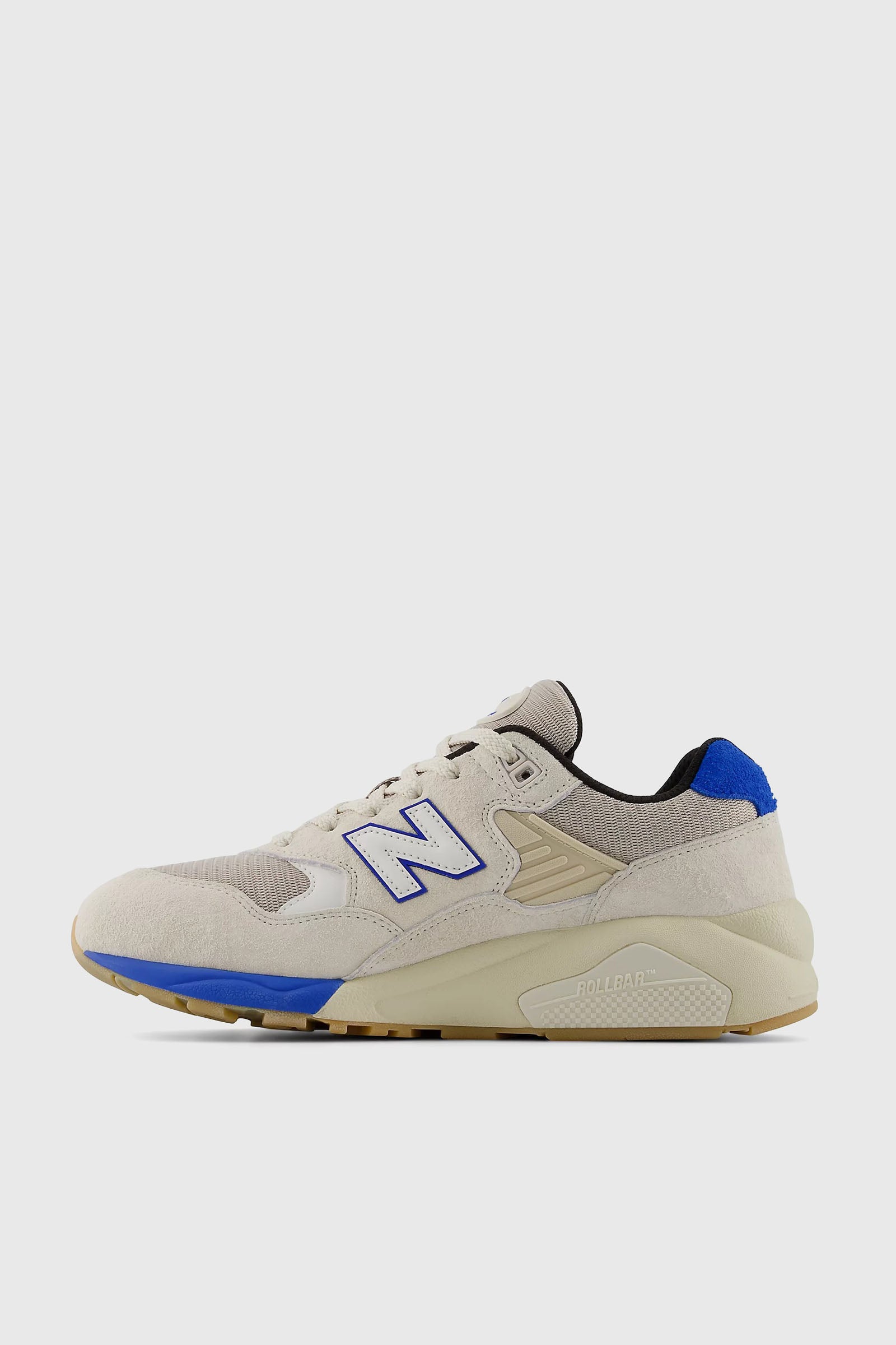 New Balance Sneakers 580 Synthetic Cream/Blue - 5