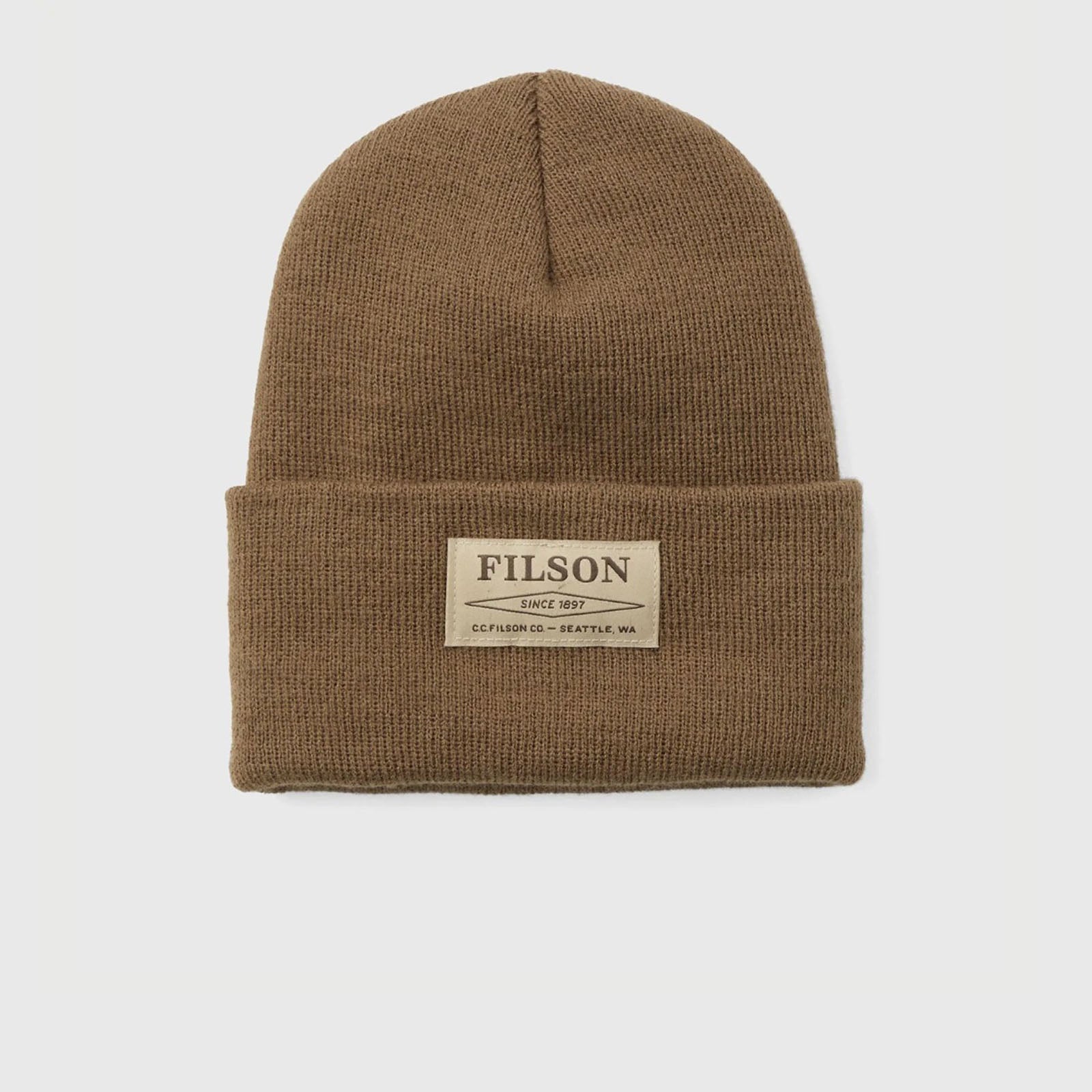 "Ballard Watch Cap Hat Gray and Taupe Synthetic Unisex" - 2