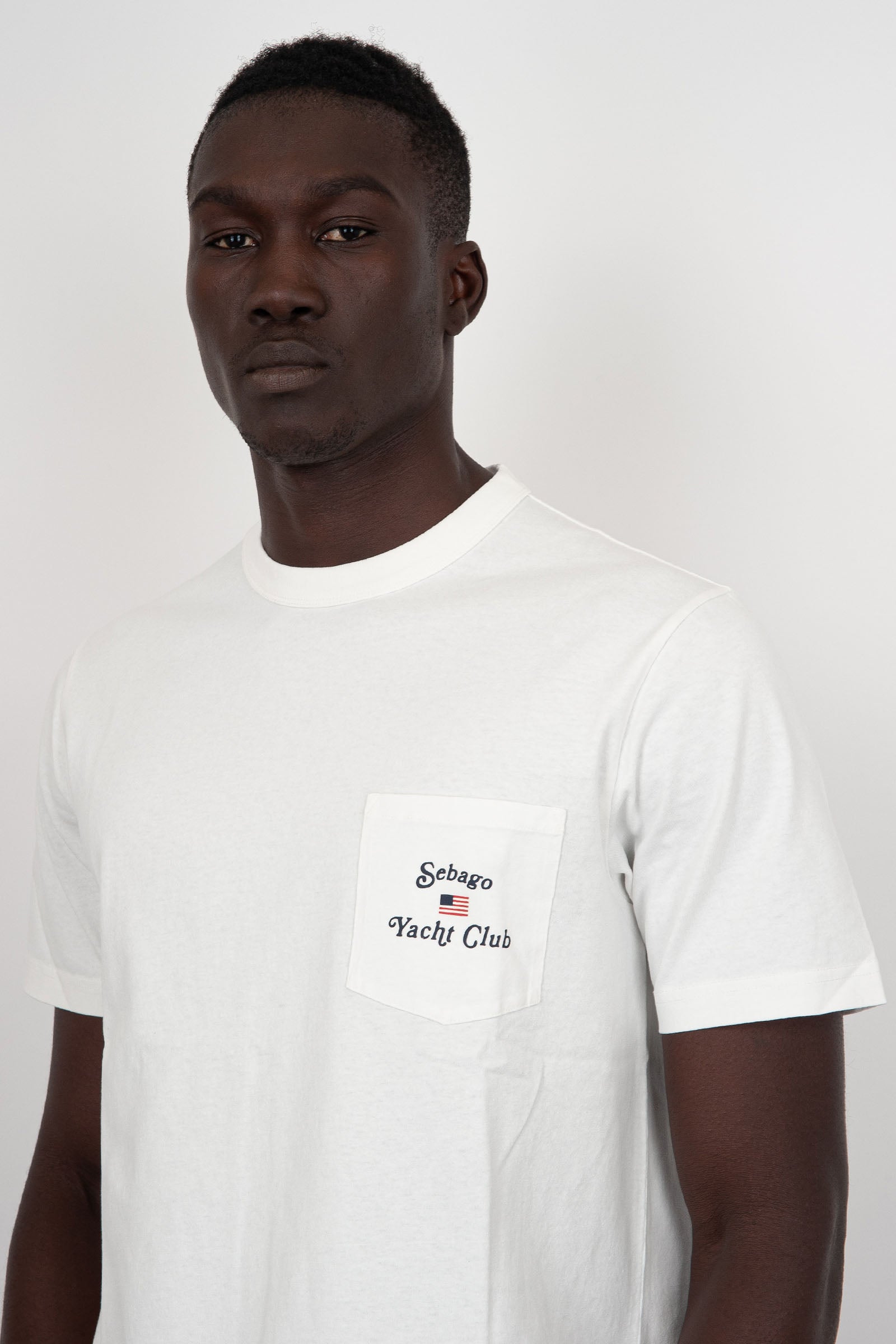 Sebago T-Shirt Howland White Cotton Off - 1