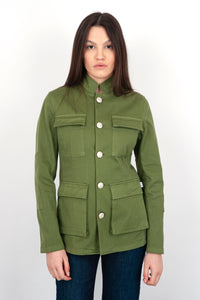 Department Five Green Military Cotton Field Jacket department five