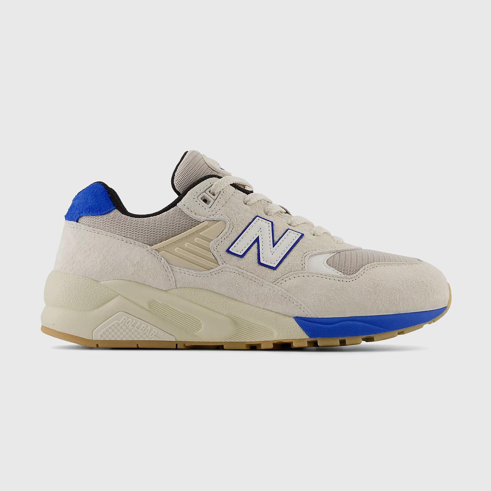 New Balance Sneakers 580 Synthetic Cream/Blue - 6