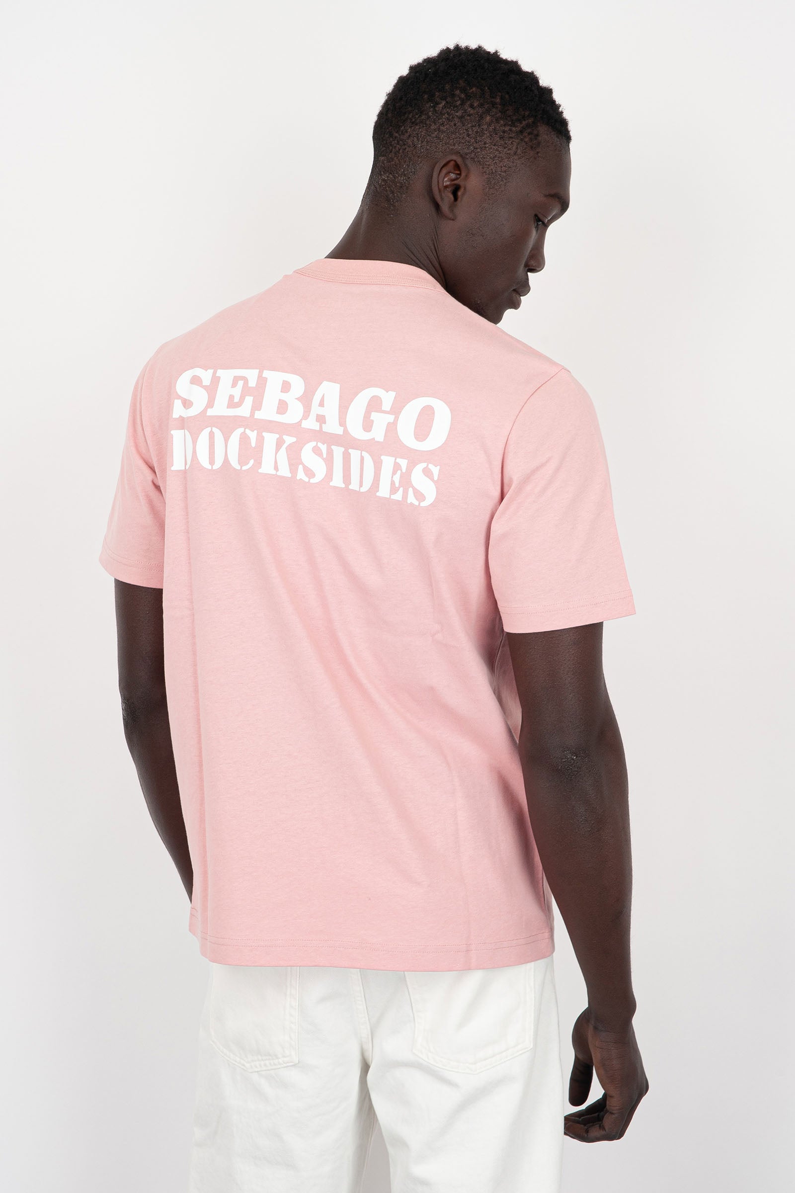 Sebago T-shirt Tillers Cotone Rosa - 1