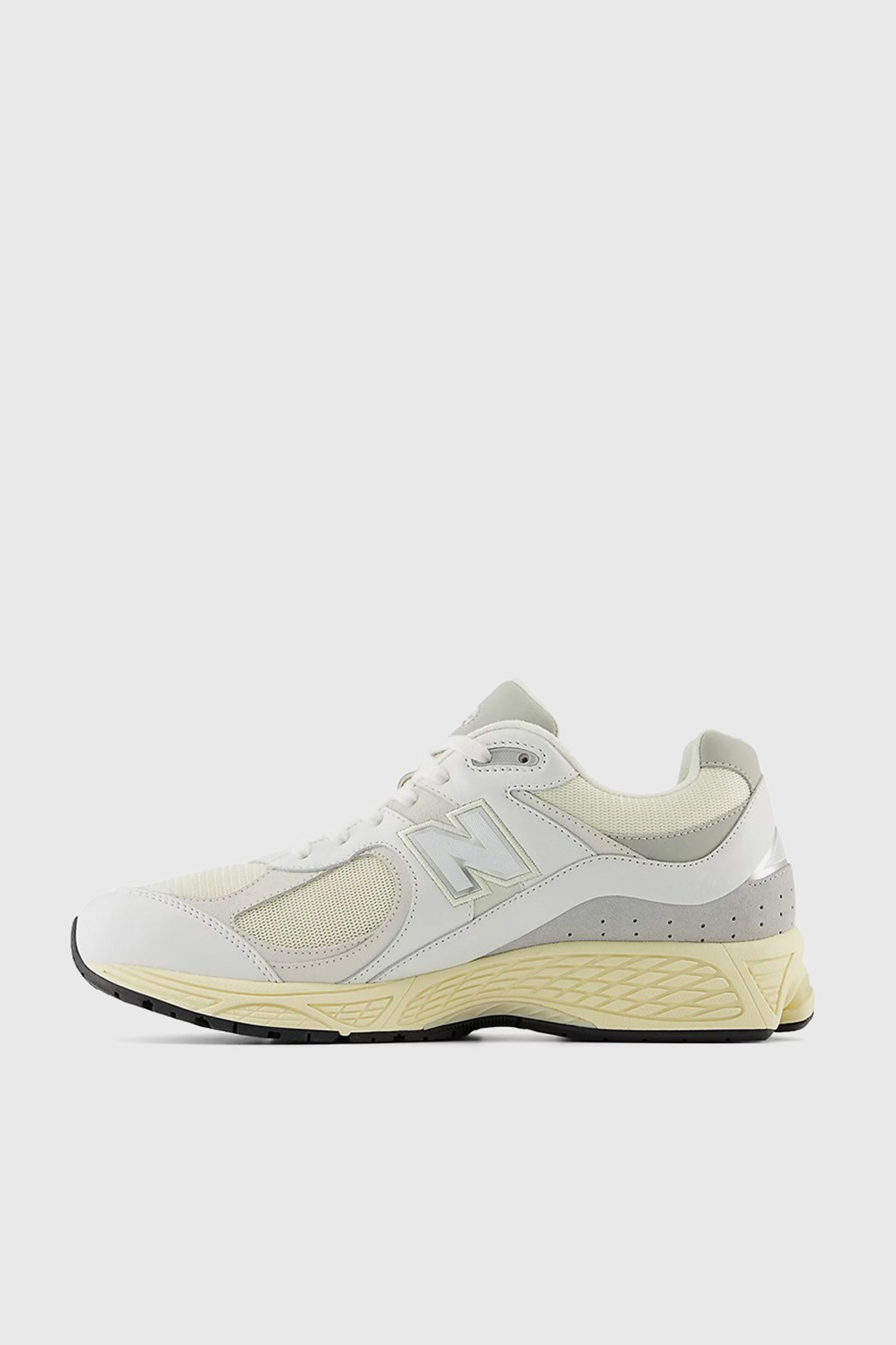 New Balance 2002R Synthetic White Sneaker - 4