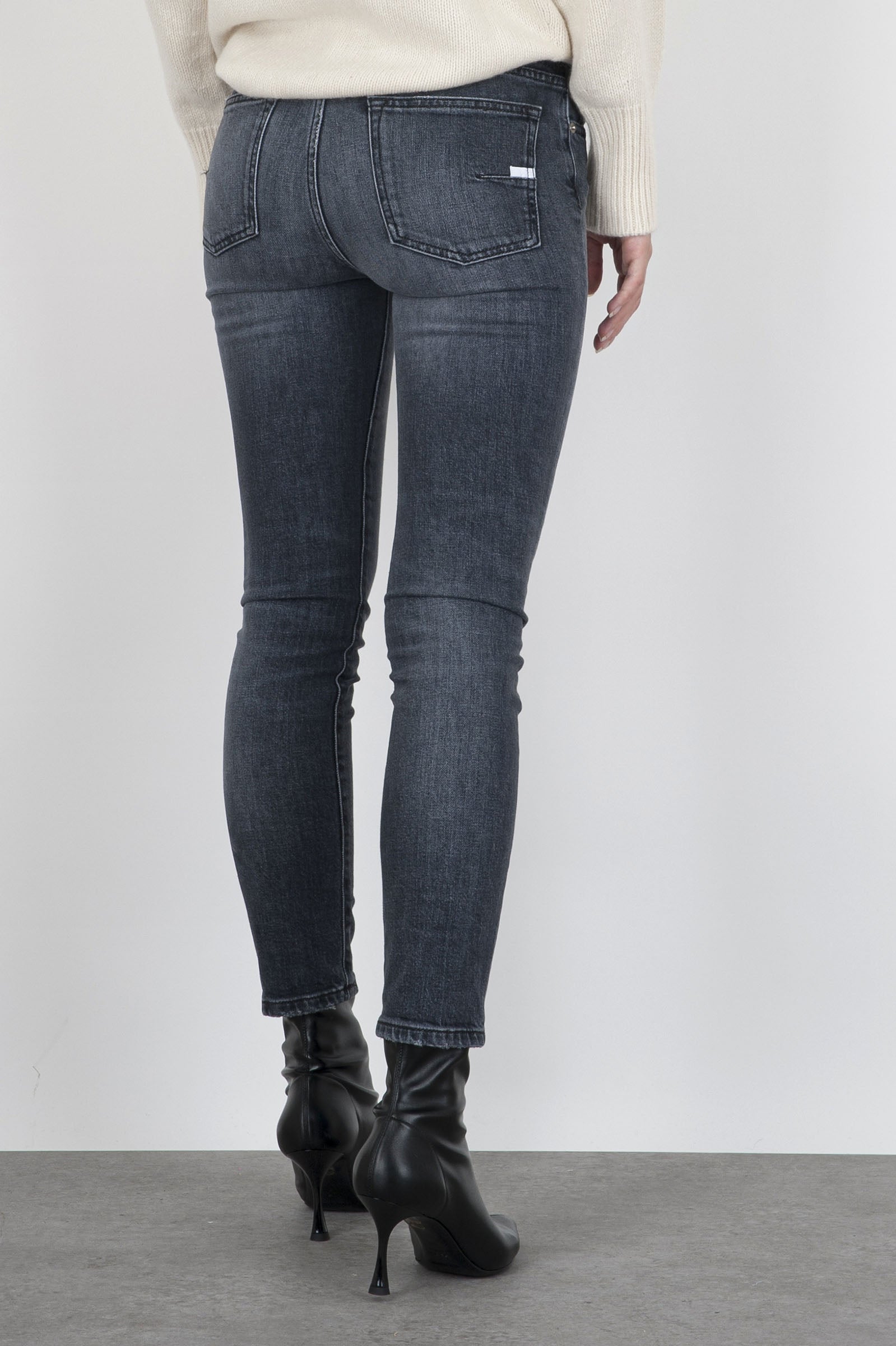 Grifoni Jeans Regular Slim Jiji Grigio Donna GJ24200290NM46 - 4